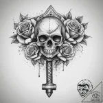 Tattoo sketch blacksmith anvil and hammer, ta… – tattoo sketch (№1759940283_0, 08.10.2025 16:18) — tattoovalue.net