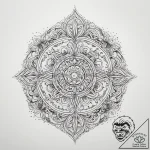Tattoo sketch cosmic identity, ink illustrati… – tattoo sketch (№1759940932_0, 08.10.2025 16:28) — tattoovalue.net