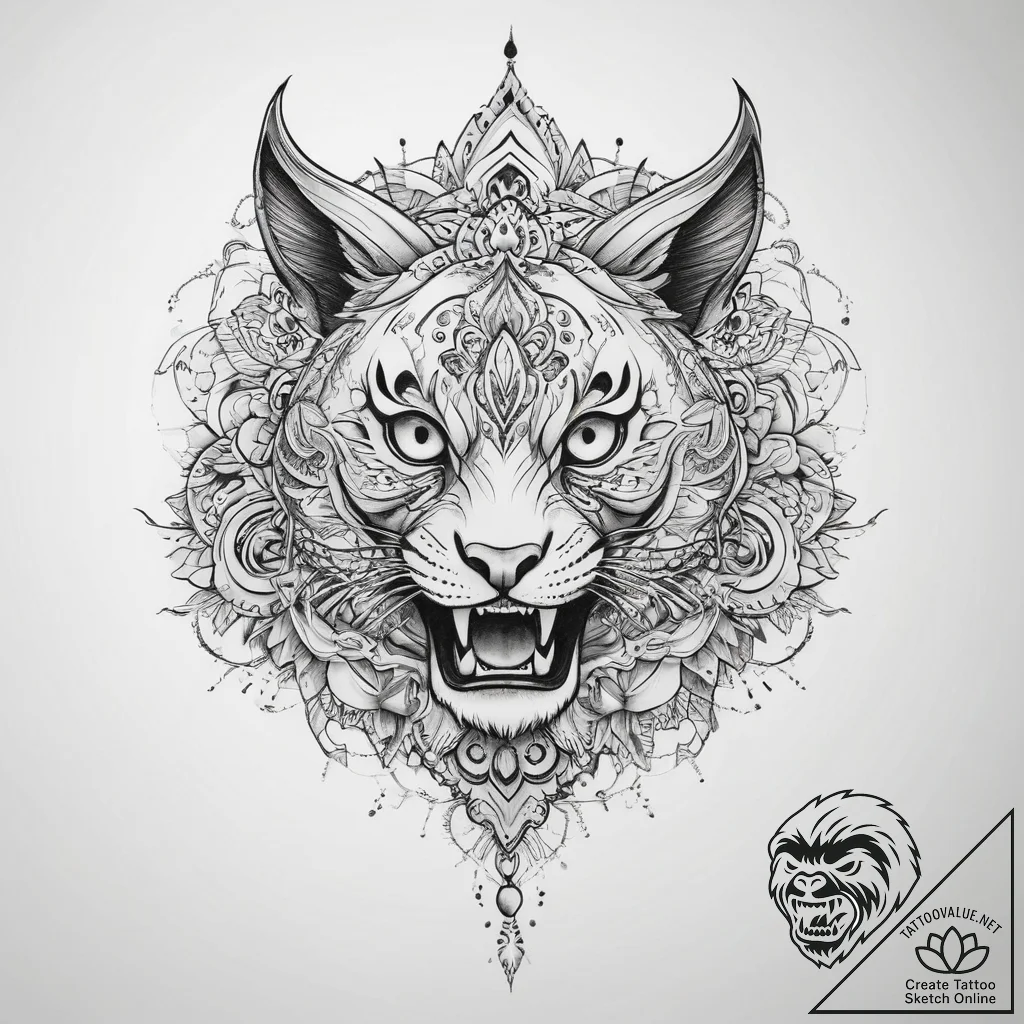 Tattoo sketch element - tattoo sketch (№1759942226_0, 08.10.2025 16:50) — tattoovalue.net