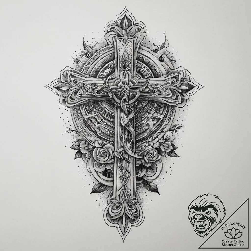 Tattoo sketch sand, tattoo flash sheet design... - tattoo sketch (№1759942659_0, 08.10.2025 16:57) — tattoovalue.net
