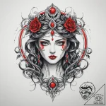 Tattoo sketch sacred portrayal, tattoo sketch… – tattoo sketch (№1759943092_0, 08.10.2025 17:04) — tattoovalue.net