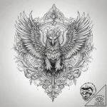 Tattoo sketch griffin rider, tattoo sketch de… – tattoo sketch (№1759945695_0, 08.10.2025 17:48) — tattoovalue.net