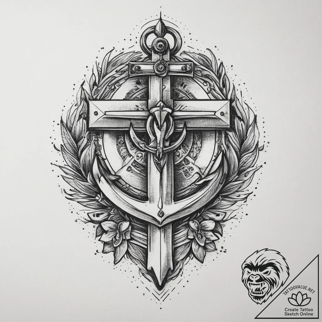 Tattoo sketch hands with a needle, tattoo dra... - tattoo sketch (№1759950273_0, 08.10.2025 19:04) — tattoovalue.net