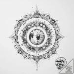 Tattoo sketch cosmic ground – tattoo sketch (№1759951354_0, 08.10.2025 19:22) — tattoovalue.net