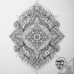 Tattoo sketch knit sweater with intricate pat… – tattoo sketch (№1759951579_0, 08.10.2025 19:26) — tattoovalue.net