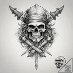 Tattoo sketch pirate cutlass, tattoo drawing… – tattoo sketch (№1759952018_0, 08.10.2025 19:33) — tattoovalue.net