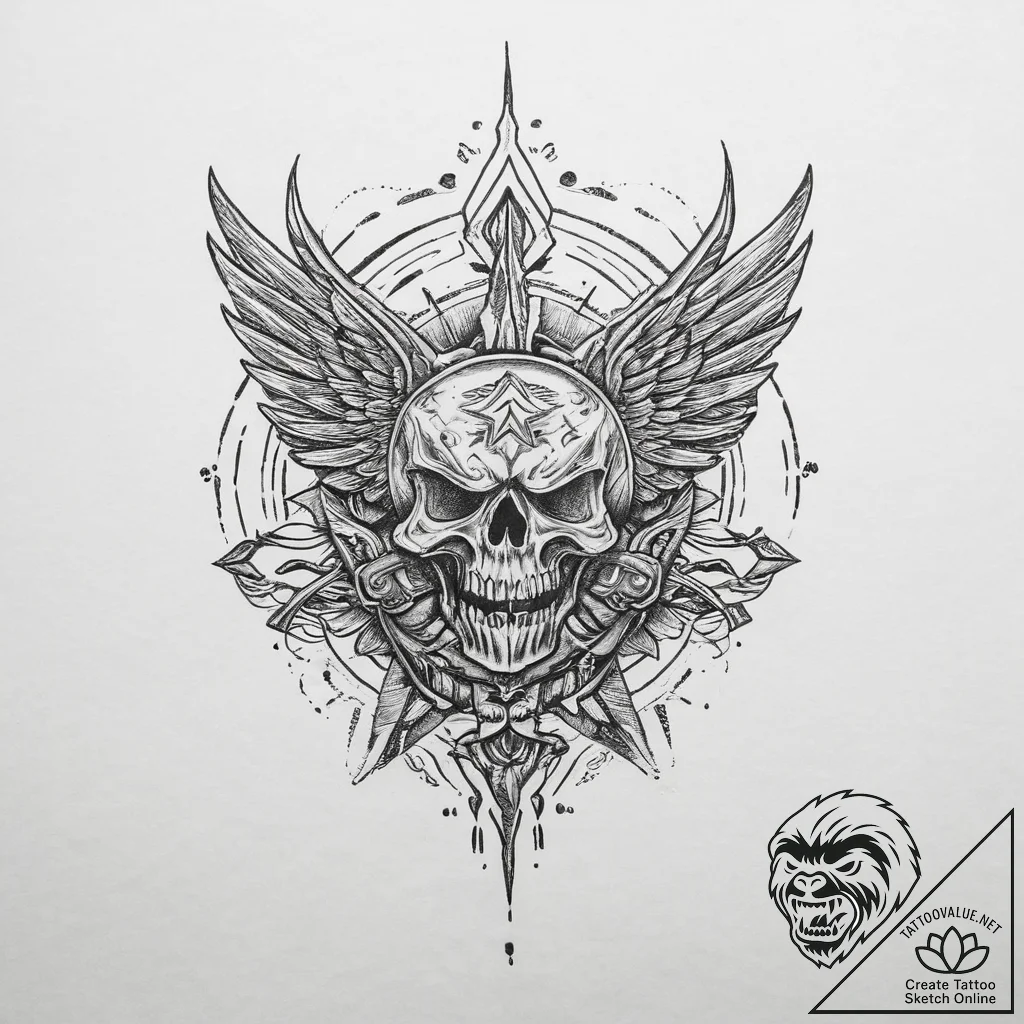 Tattoo sketch ammo clip, tattoo flash sheet d... - tattoo sketch (№1759953331_0, 08.10.2025 19:55) — tattoovalue.net