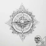 Tattoo sketch cosmic cosmos, tattoo line art,… – tattoo sketch (№1759955277_0, 08.10.2025 20:27) — tattoovalue.net