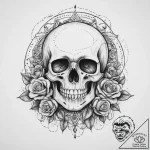 Tattoo sketch universe in a bubble, tattoo dr… – tattoo sketch (№1759956159_0, 08.10.2025 20:42) — tattoovalue.net