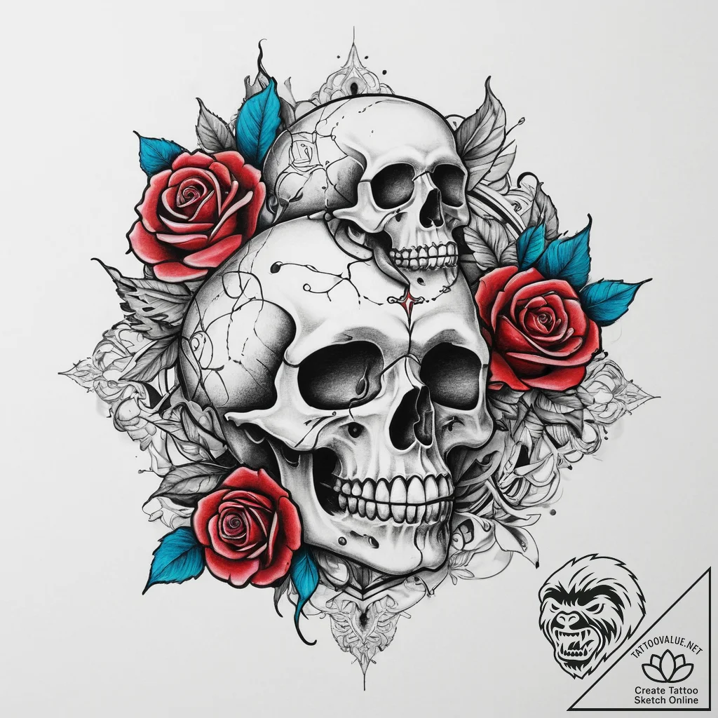 Tattoo sketch spiritual narrative, tattoo ske... - tattoo sketch (№1759956589_0, 08.10.2025 20:49) — tattoovalue.net
