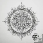 Tattoo sketch a symbolic plant, concept art f… – tattoo sketch (№1759958105_0, 08.10.2025 21:15) — tattoovalue.net