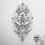 Tattoo sketch snapdragon, artistic tattoo ske… – tattoo sketch (№1759960496_0, 08.10.2025 21:54) — tattoovalue.net