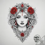 Tattoo sketch king, tattoo flash sheet design… – tattoo sketch (№1759961146_0, 08.10.2025 22:05) — tattoovalue.net