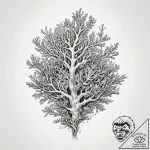 Tattoo sketch coral – tattoo sketch (№1759962876_0, 08.10.2025 22:34) — tattoovalue.net