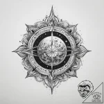 Tattoo sketch blessed universe, tattoo line a… – tattoo sketch (№1759963093_0, 08.10.2025 22:38) — tattoovalue.net