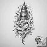 Tattoo sketch road, tattoo drawing outline, m… – tattoo sketch (№1759963528_0, 08.10.2025 22:45) — tattoovalue.net