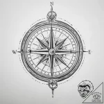 Tattoo sketch compass, tattoo sketch design,… – tattoo sketch (№1759963962_0, 08.10.2025 22:52) — tattoovalue.net