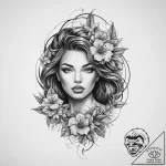 Tattoo sketch oasis, tattoo drawing outline,… – tattoo sketch (№1759970238_0, 09.10.2025 00:37) — tattoovalue.net