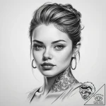 Tattoo sketch ceo a person in an office, tatt… – tattoo sketch (№1759970886_0, 09.10.2025 00:48) — tattoovalue.net