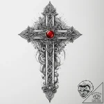 Tattoo sketch onyx, ink illustration for tatt… – tattoo sketch (№1759971965_0, 09.10.2025 01:06) — tattoovalue.net