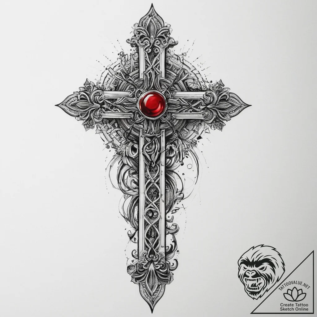 Tattoo sketch onyx, ink illustration for tatt... - tattoo sketch (№1759971965_0, 09.10.2025 01:06) — tattoovalue.net