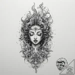 Tattoo sketch smoke, tattoo flash sheet desig… – tattoo sketch (№1759972837_0, 09.10.2025 01:20) — tattoovalue.net