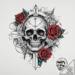 Tattoo sketch cosmic beginning, concept art f… – tattoo sketch (№1759974787_0, 09.10.2025 01:53) — tattoovalue.net