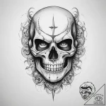 Tattoo sketch phantom – tattoo sketch (№1759975002_0, 09.10.2025 01:56) — tattoovalue.net
