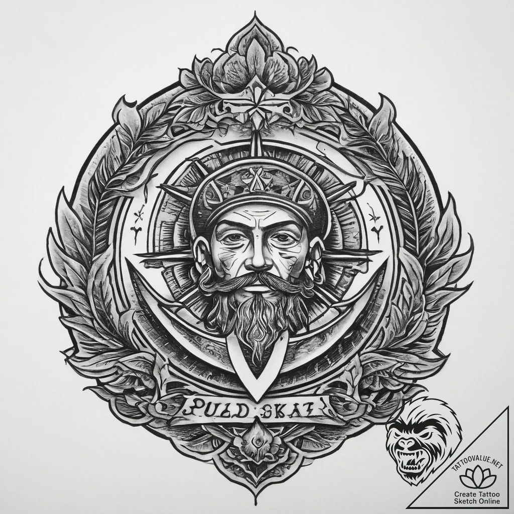Tattoo sketch dust, artistic tattoo sketch, o... - tattoo sketch (№1759975217_0, 09.10.2025 02:00) — tattoovalue.net