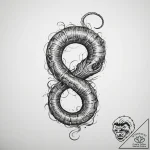 Tattoo sketch earthworm – tattoo sketch (№1759978246_0, 09.10.2025 02:50) — tattoovalue.net