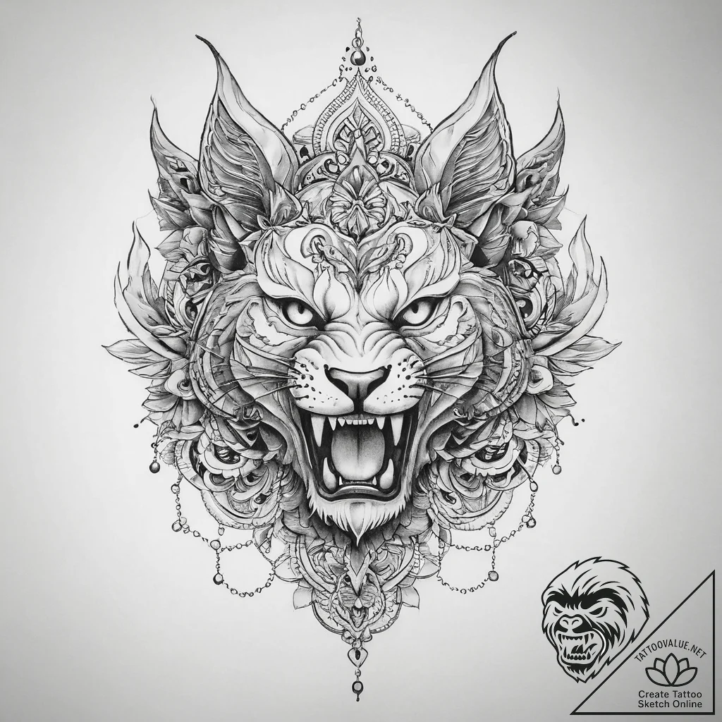 Tattoo sketch genuine - tattoo sketch (№1759979972_0, 09.10.2025 03:19) — tattoovalue.net
