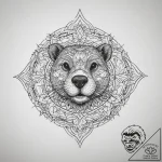 Tattoo sketch groundhog, tattoo drawing outli… – tattoo sketch (№1759982136_0, 09.10.2025 03:55) — tattoovalue.net