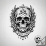 Tattoo sketch “death to the cops” – tattoo sketch (№1759982998_0, 09.10.2025 04:09) — tattoovalue.net