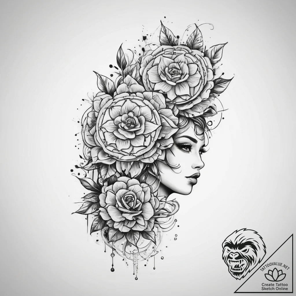 Tattoo sketch goal - tattoo sketch (№1759983862_0, 09.10.2025 04:24) — tattoovalue.net