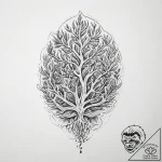 Tattoo sketch coral, artistic tattoo sketch,… – tattoo sketch (№1759985595_0, 09.10.2025 04:53) — tattoovalue.net