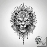 Tattoo sketch gray – tattoo sketch (№1759986458_0, 09.10.2025 05:07) — tattoovalue.net