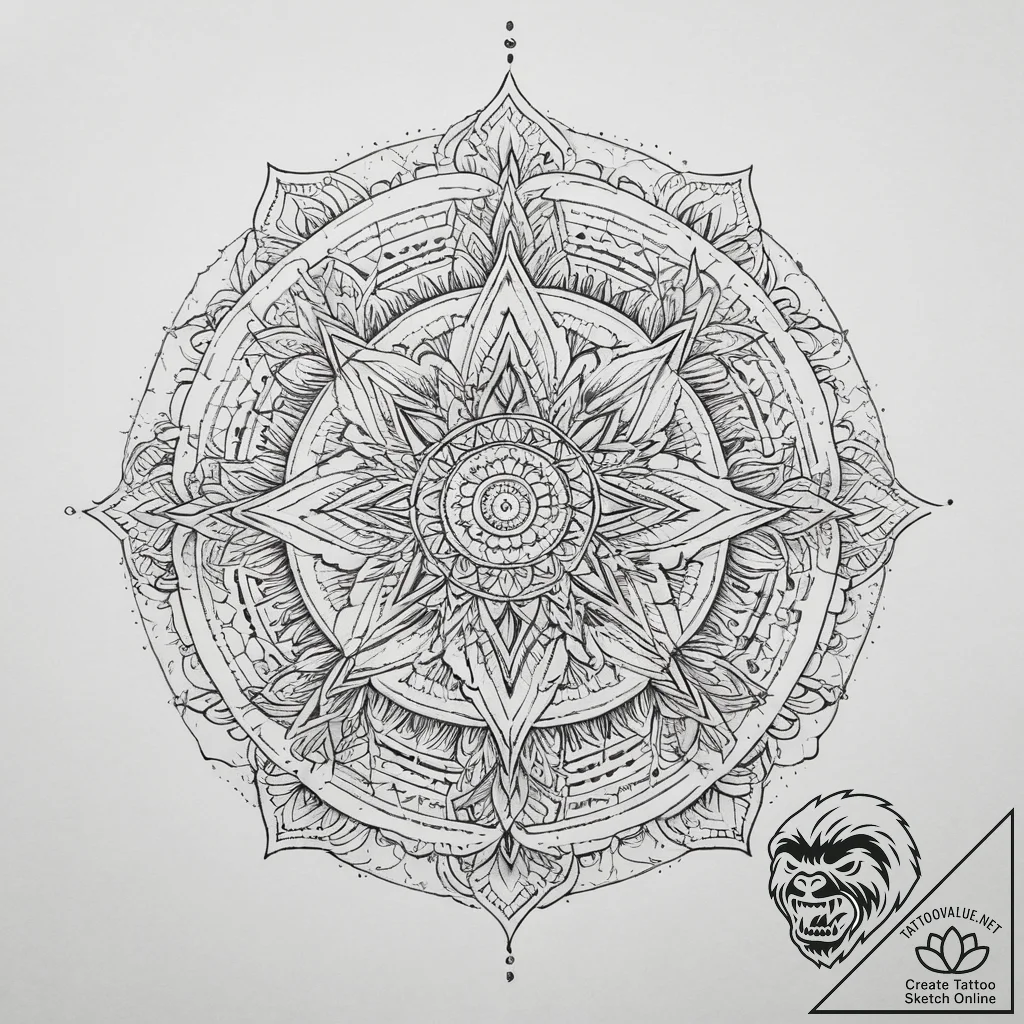 Tattoo sketch siren calling, ink illustration... - tattoo sketch (№1759988188_0, 09.10.2025 05:36) — tattoovalue.net
