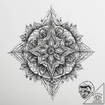 Tattoo sketch череп с клевером, artistic tatt… – tattoo sketch (№1759990353_0, 09.10.2025 06:12) — tattoovalue.net