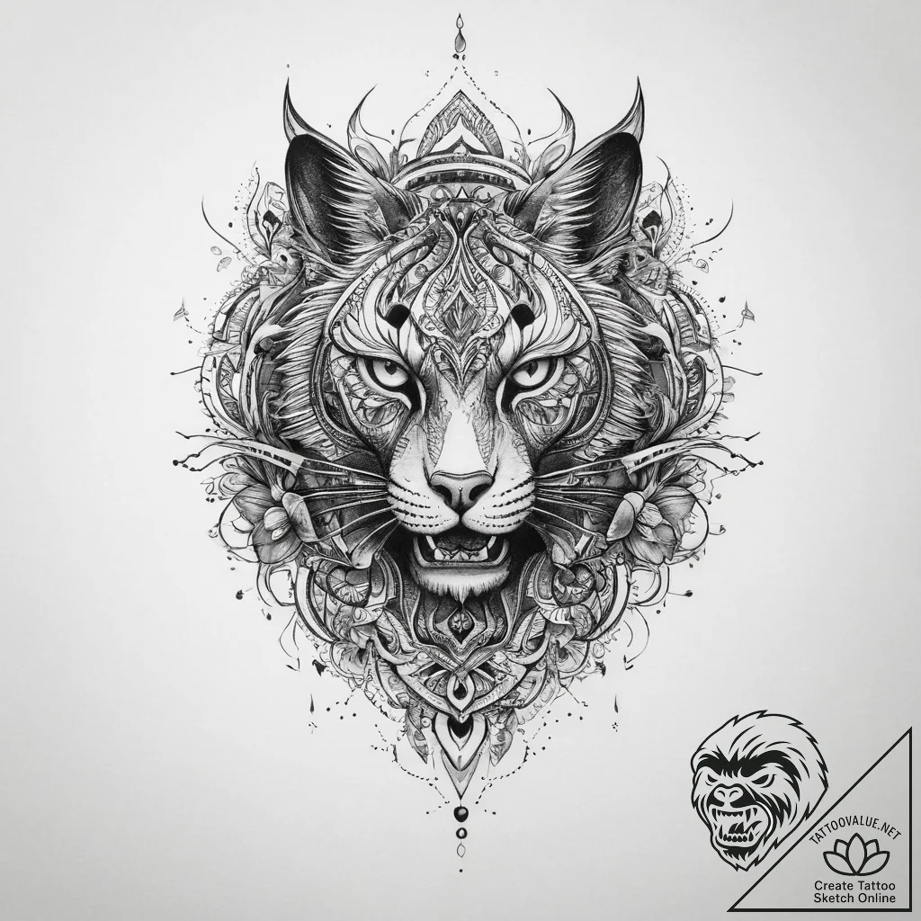 Tattoo sketch олень с рогами, tattoo sketch d... - tattoo sketch (№1759991218_0, 09.10.2025 06:26) — tattoovalue.net