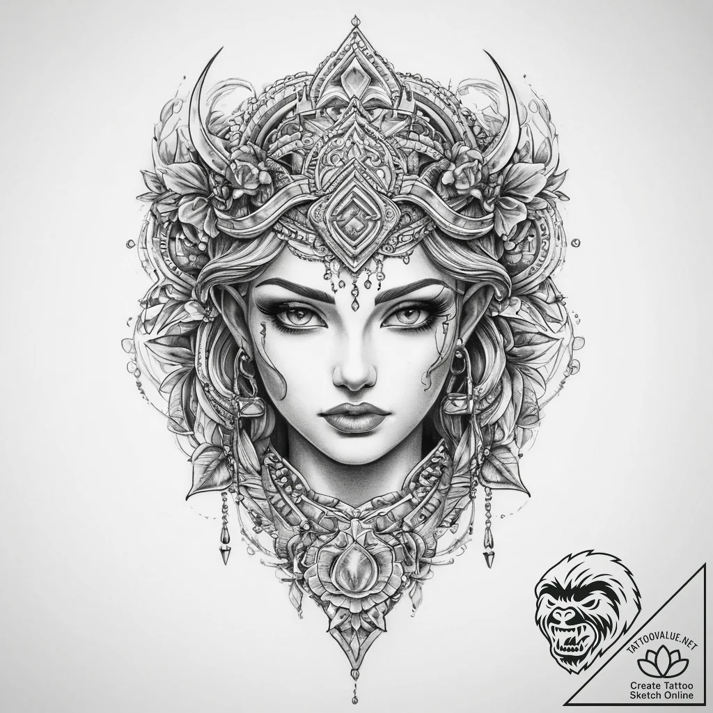Tattoo sketch link - tattoo sketch (№1759992372_0, 09.10.2025 06:46) — tattoovalue.net