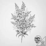 Tattoo sketch baby’s breath – tattoo sketch (№1760001333_0, 09.10.2025 09:15) — tattoovalue.net