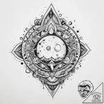 Tattoo sketch cosmic soil, tattoo flash sheet… – tattoo sketch (№1760004822_0, 09.10.2025 10:13) — tattoovalue.net