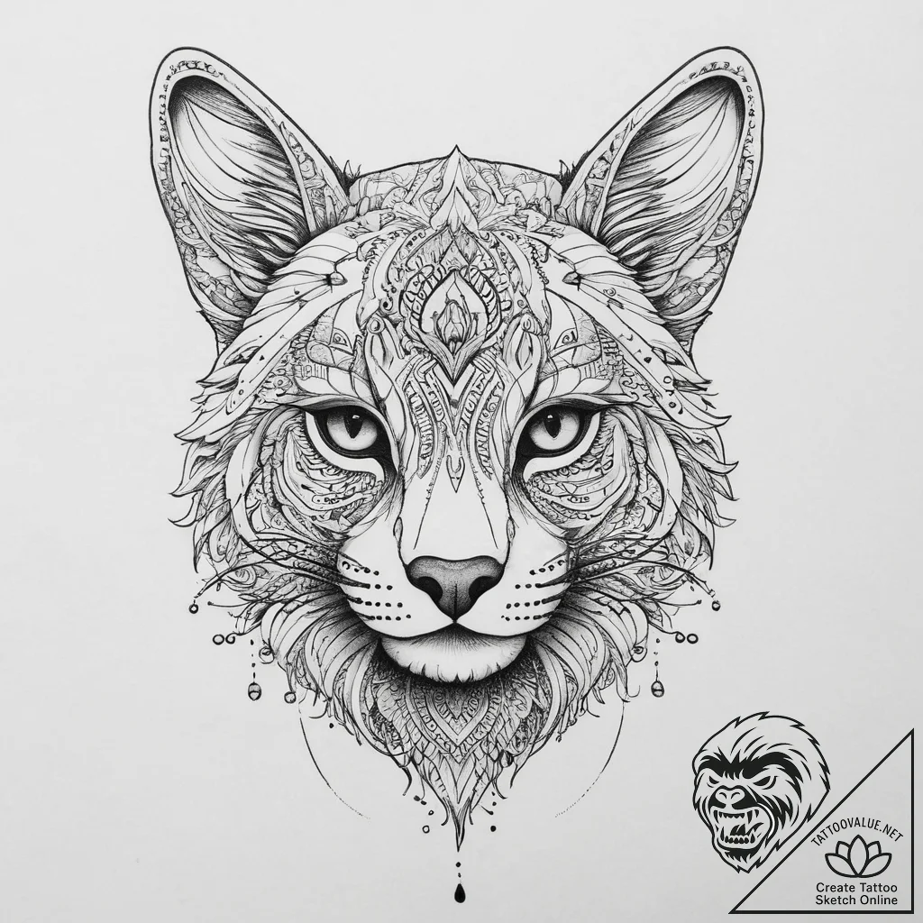 Tattoo sketch cute animal tattoo, tattoo flas... - tattoo sketch (№1760006771_0, 09.10.2025 10:46) — tattoovalue.net
