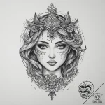 Tattoo sketch siren calling, tattoo sketch de… – tattoo sketch (№1760007863_0, 09.10.2025 11:04) — tattoovalue.net