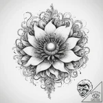 Tattoo sketch sea anemone, concept art for ta… – tattoo sketch (№1760008733_0, 09.10.2025 11:18) — tattoovalue.net