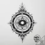 Tattoo sketch cosmic identity, concept art fo… – tattoo sketch (№1760023618_0, 09.10.2025 15:26) — tattoovalue.net