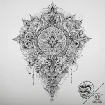 Tattoo sketch blessed representation, tattoo… – tattoo sketch (№1760024697_0, 09.10.2025 15:44) — tattoovalue.net
