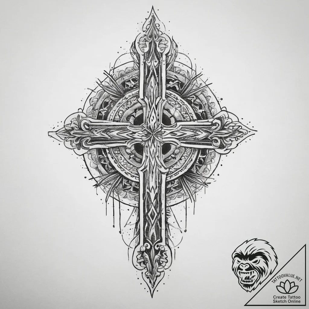 Tattoo sketch bomb tattoo, ink illustration f... - tattoo sketch (№1760024913_0, 09.10.2025 15:48) — tattoovalue.net
