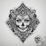 Tattoo sketch puzzle, concept art for tattoo,… – tattoo sketch (№1760026000_0, 09.10.2025 16:06) — tattoovalue.net