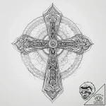 Tattoo sketch ankh cross, tattoo line art, ge… – tattoo sketch (№1760036644_0, 09.10.2025 19:04) — tattoovalue.net